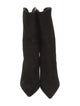 Sergio Rossi Suede Sock Boots