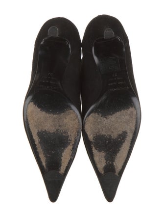 Sergio Rossi Suede Sock Boots