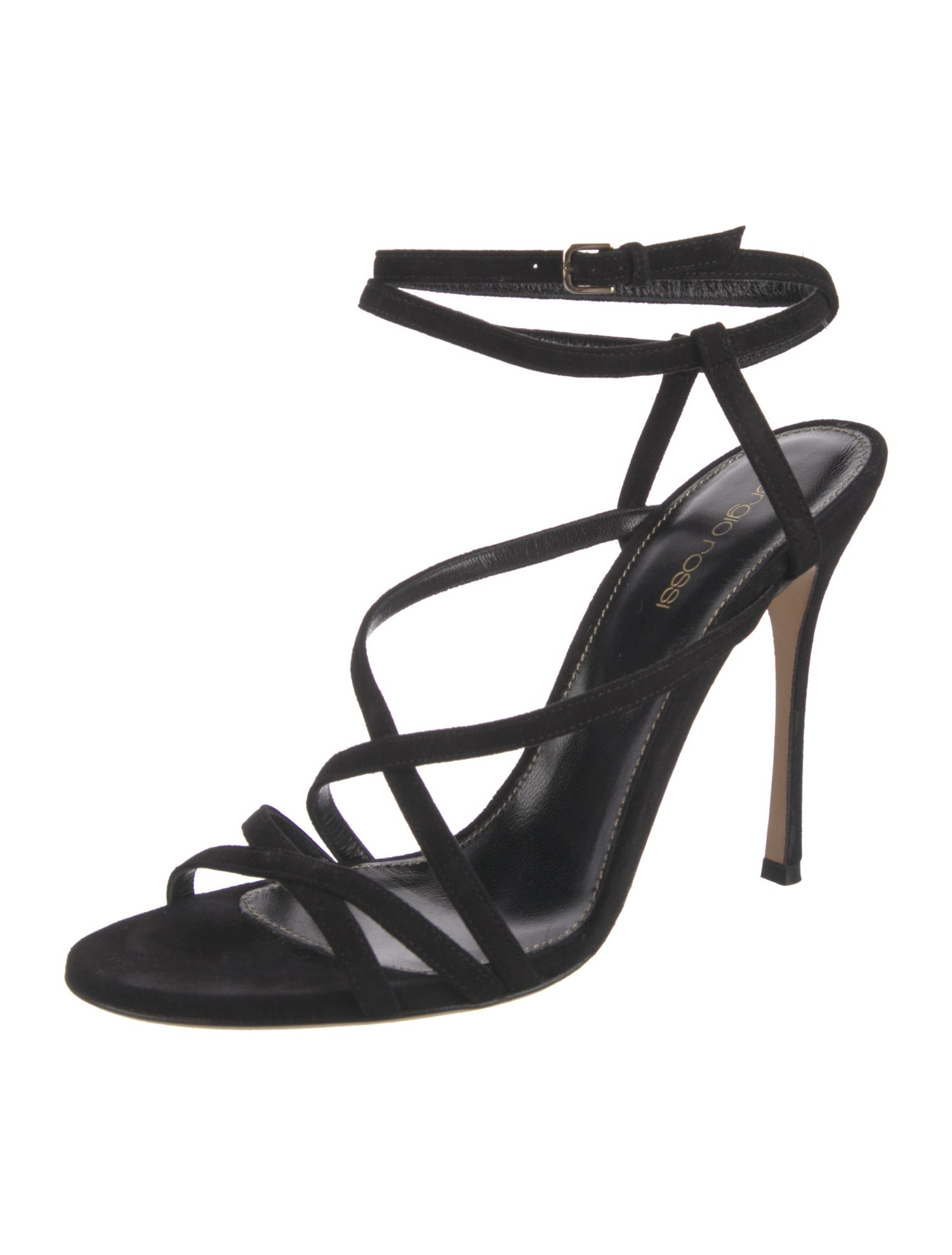 Sergio Rossi Vintage Suede Sandals
