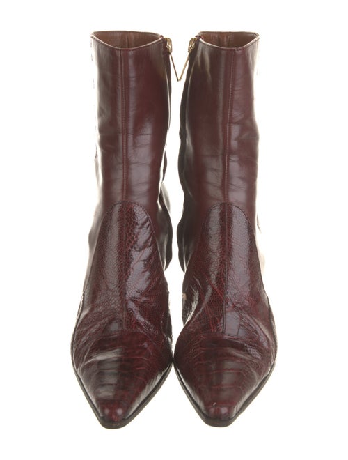 Sergio Rossi Leather Boots