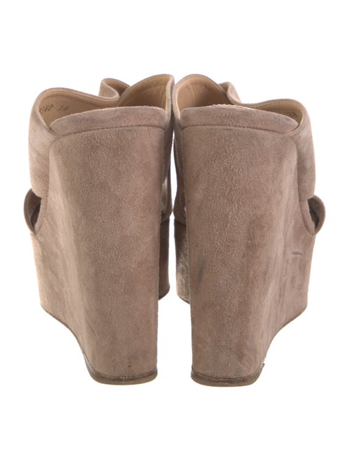 Sergio Rossi Suede Slides