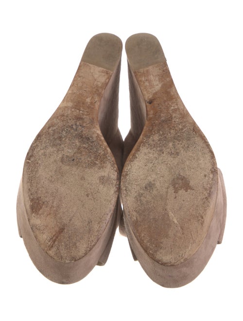 Sergio Rossi Suede Slides