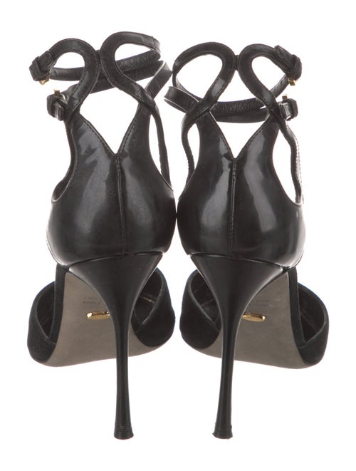 Sergio Rossi Suede D'Orsay Pumps