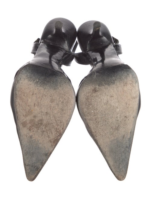 Narciso Rodriguez Leather Slingback Pumps