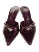Sergio Rossi Leather Mules