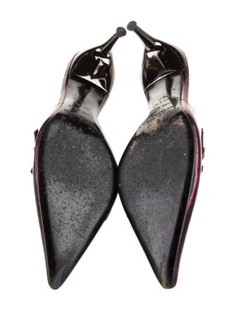 Sergio Rossi Leather Mules