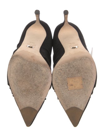 Sergio Rossi Suede Printed Lace-Up Boots