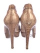 Sergio Rossi Snakeskin Animal Print Pumps