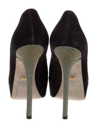 Sergio Rossi Suede Pumps