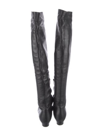 Sergio Rossi Leather Boots