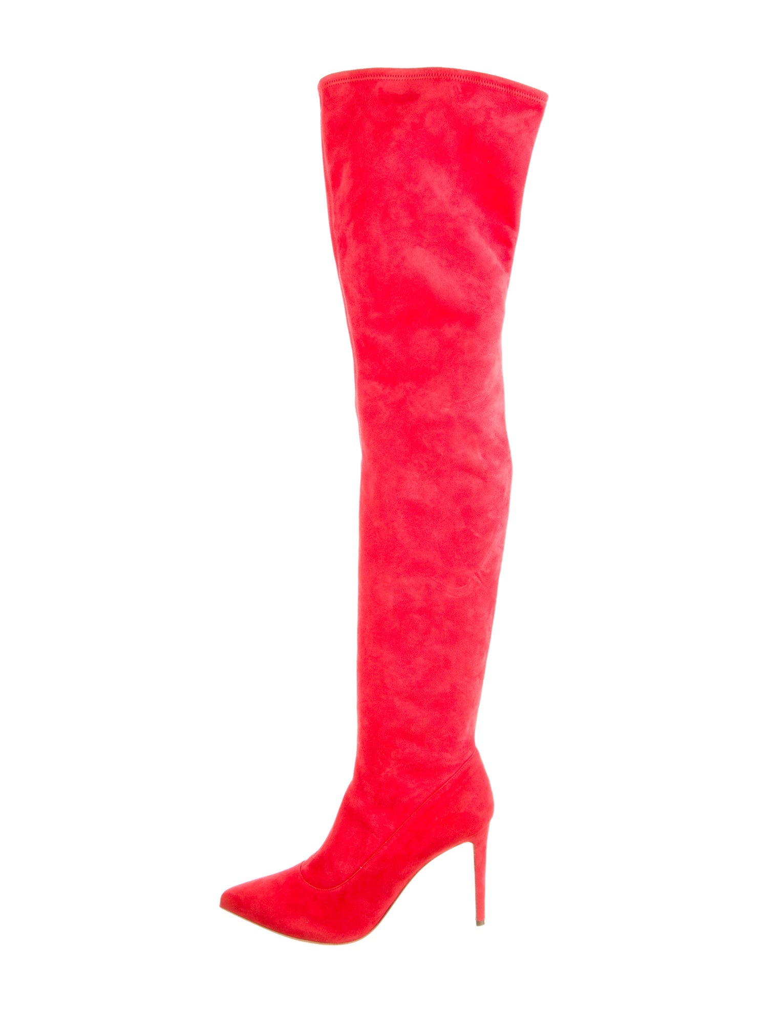 Sergio Rossi Suede Sock Boots