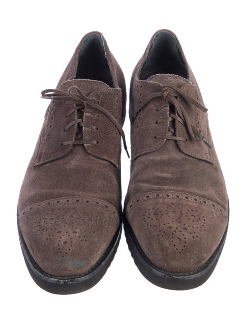 Sergio Rossi Suede Brogues