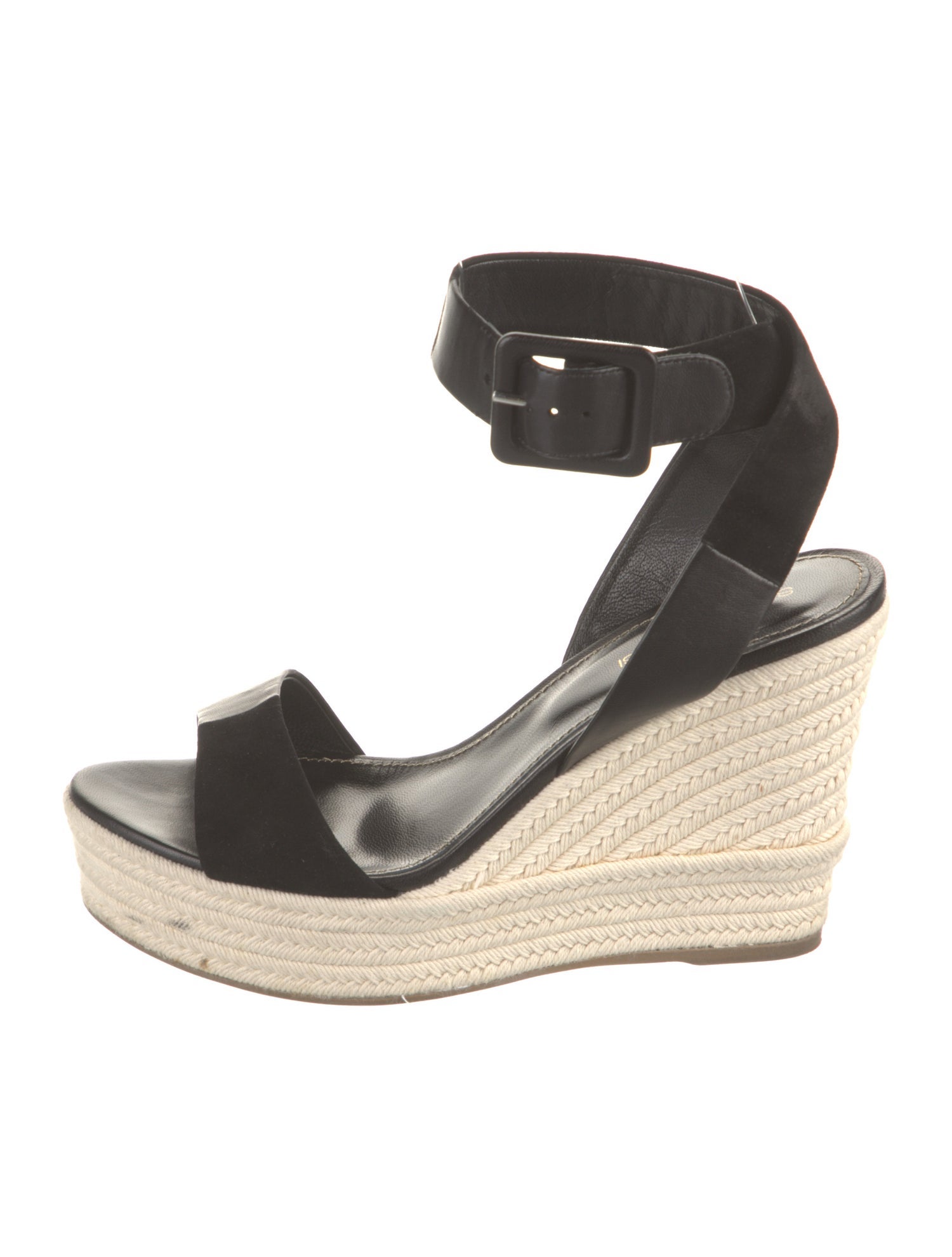 Sergio Rossi Leather Espadrilles