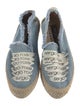 Sergio Rossi Denim Espadrilles