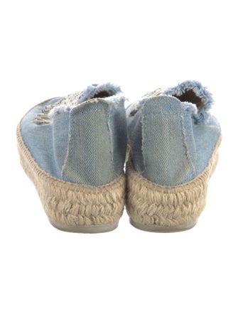 Sergio Rossi Denim Espadrilles