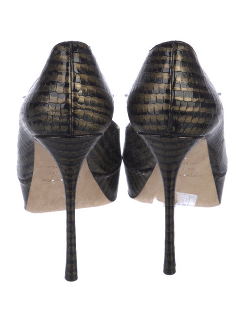 Sergio Rossi Leather Mules