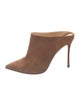 Sergio Rossi Suede Mules
