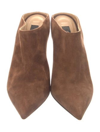 Sergio Rossi Suede Mules