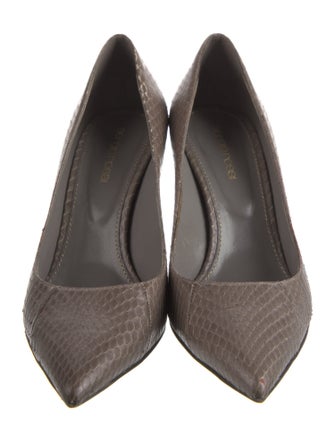 Sergio Rossi Snakeskin Pumps