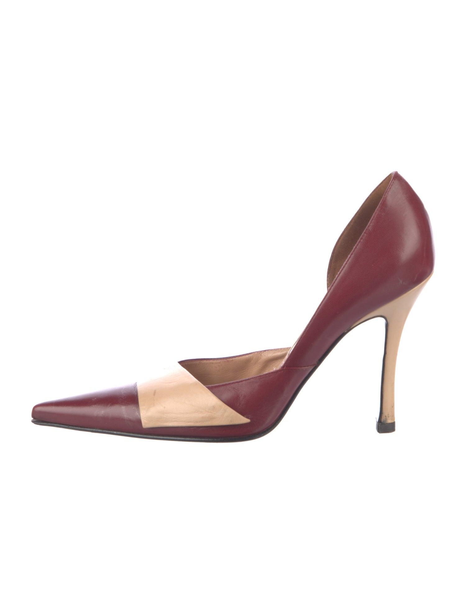 Sergio Rossi Leather D'Orsay Pumps