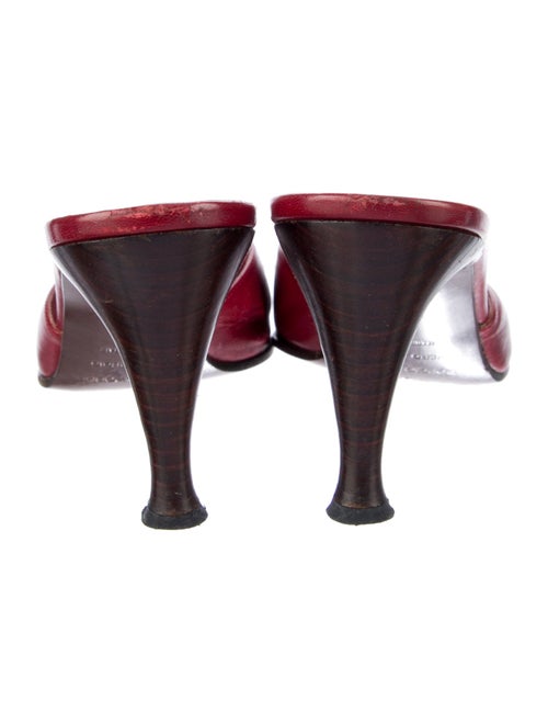 Sergio Rossi Leather Mules