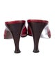 Sergio Rossi Leather Mules