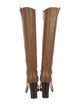 Sergio Rossi Leather Riding Boots
