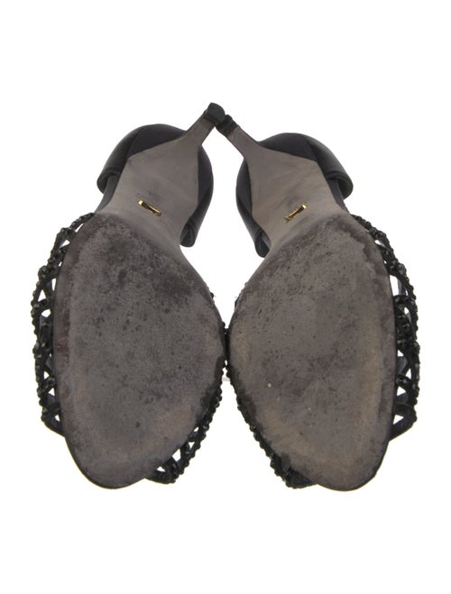 Sergio Rossi Satin Slides