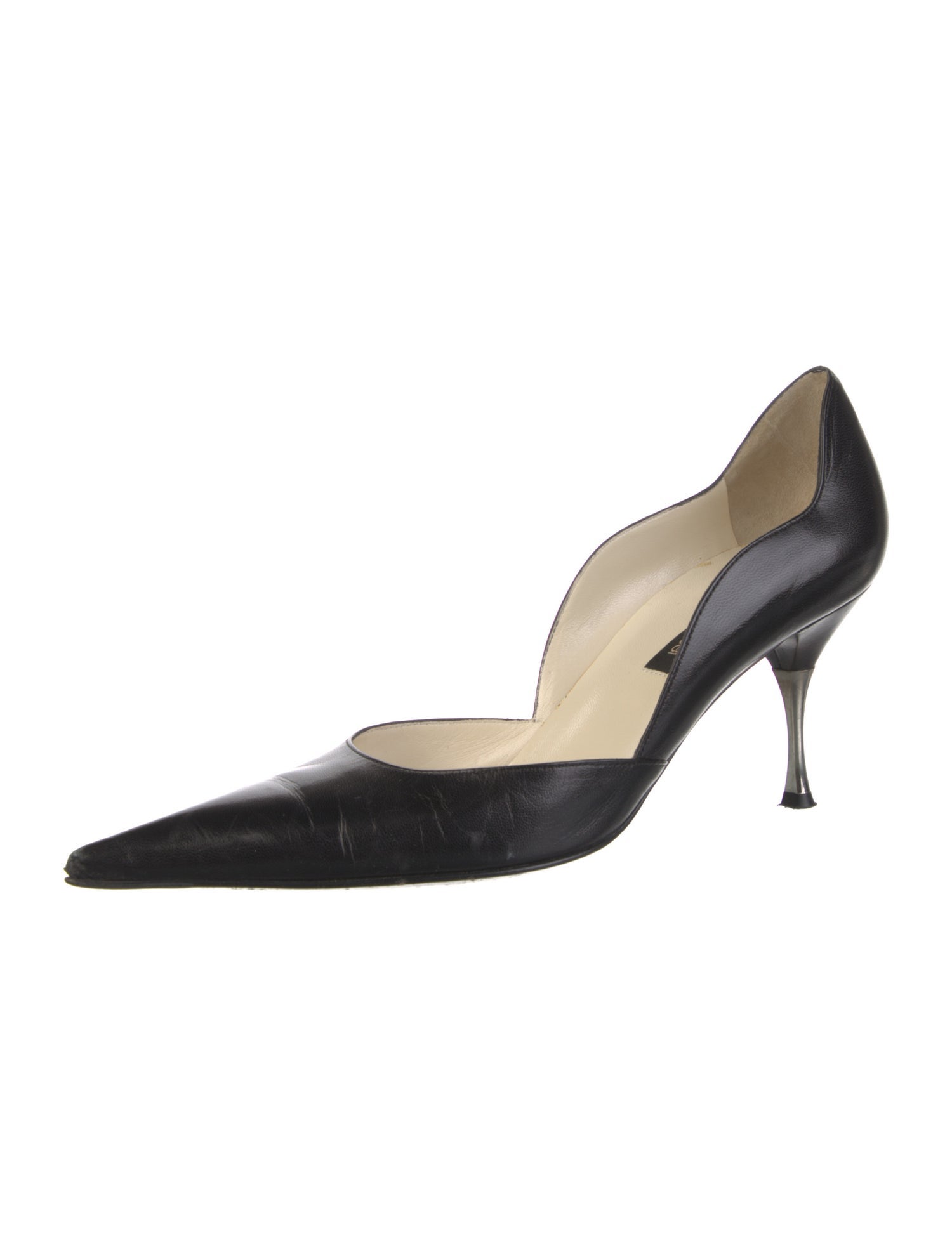 Sergio Rossi Leather D'Orsay Pumps