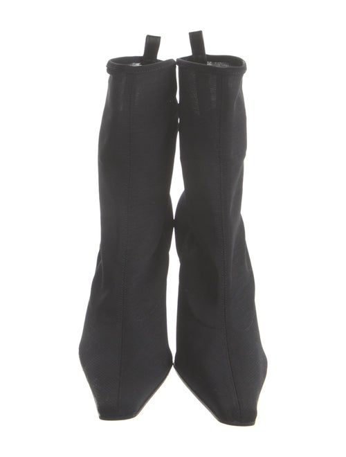 Sergio Rossi Suede Sock Boots