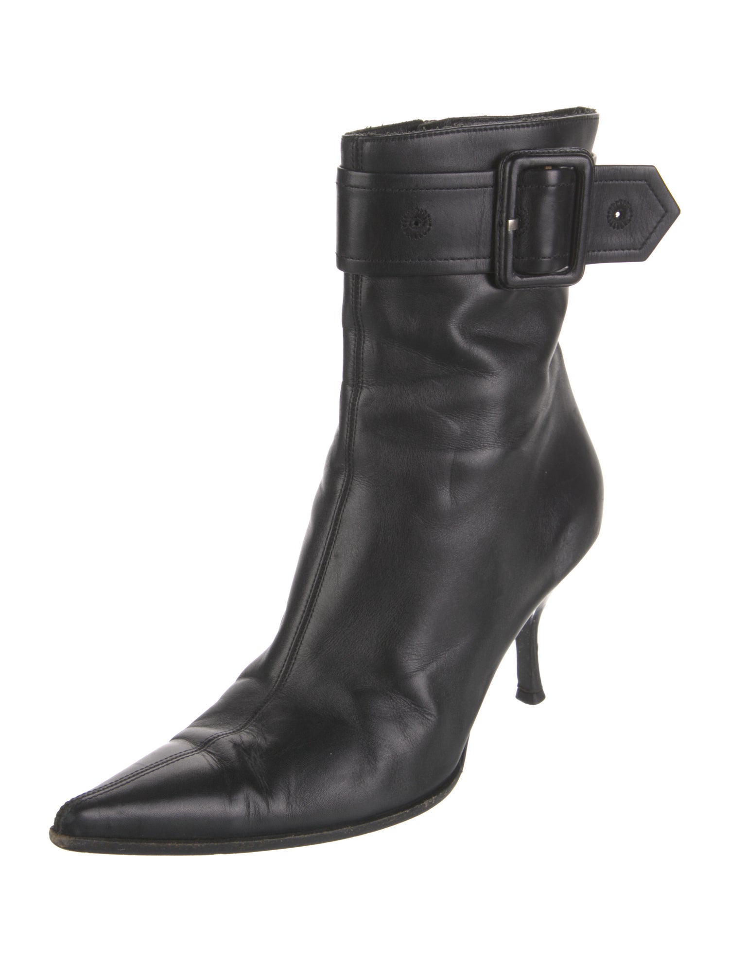 Sergio Rossi Leather Boots