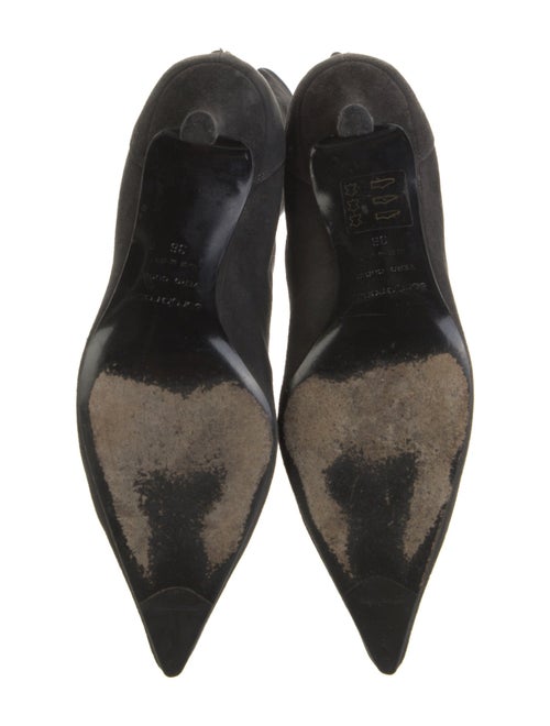 Sergio Rossi Suede Sock Boots