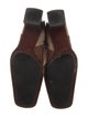 Sergio Rossi Suede Riding Boots