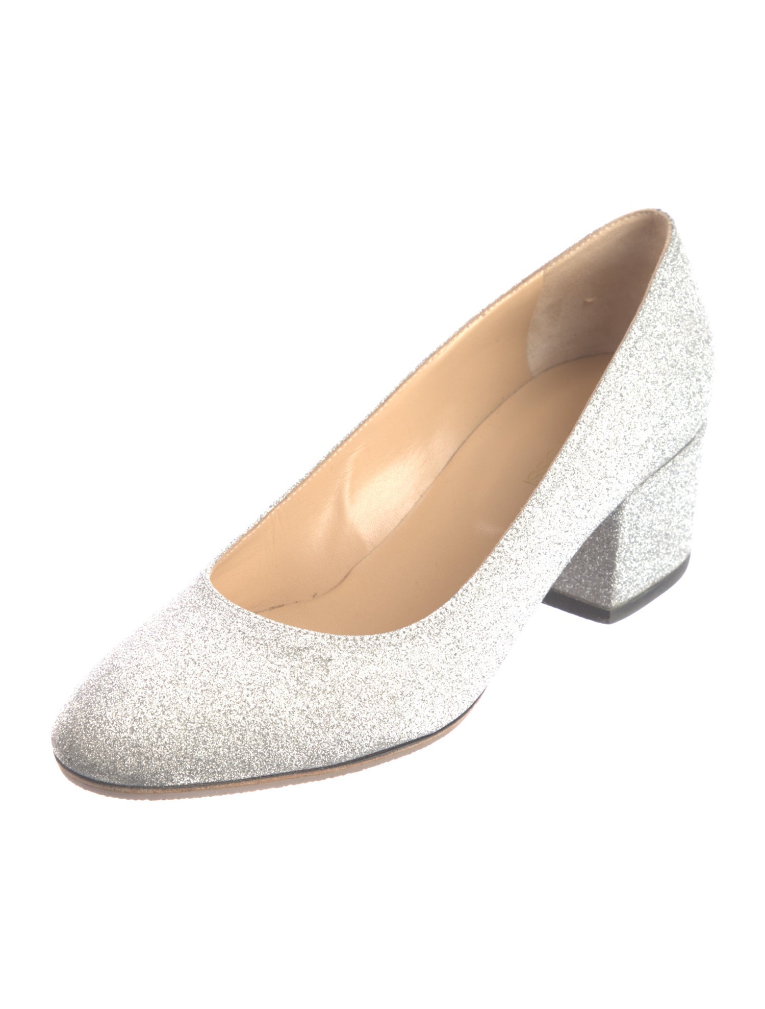 Sergio Rossi Glitter Glitter Accents Pumps