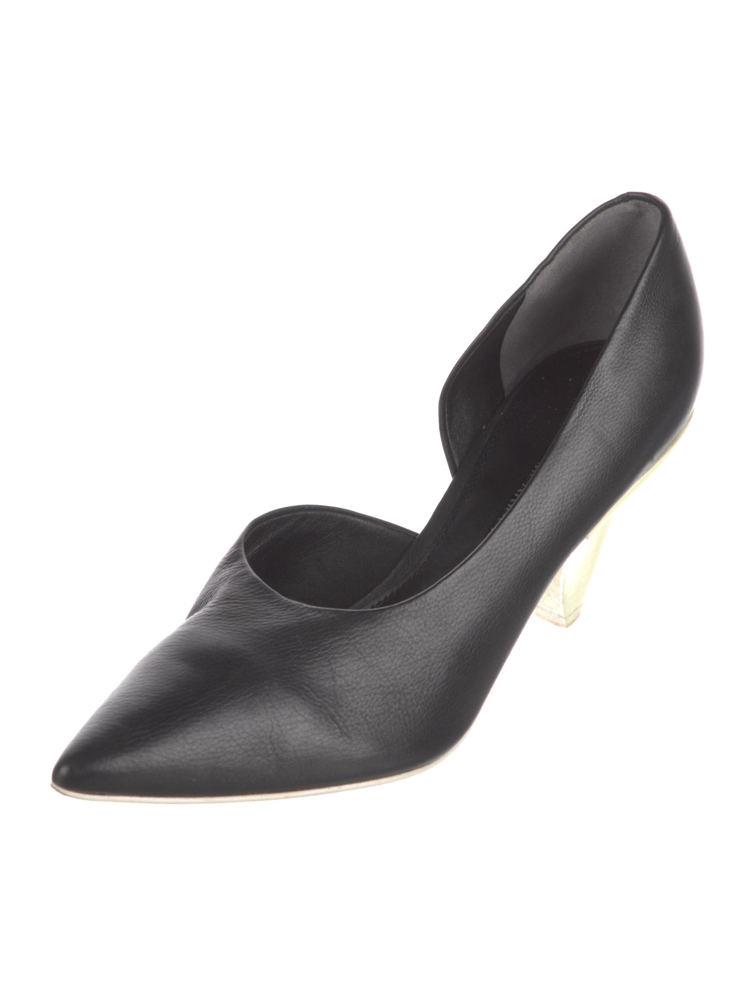 Sergio Rossi Leather D'Orsay Pumps