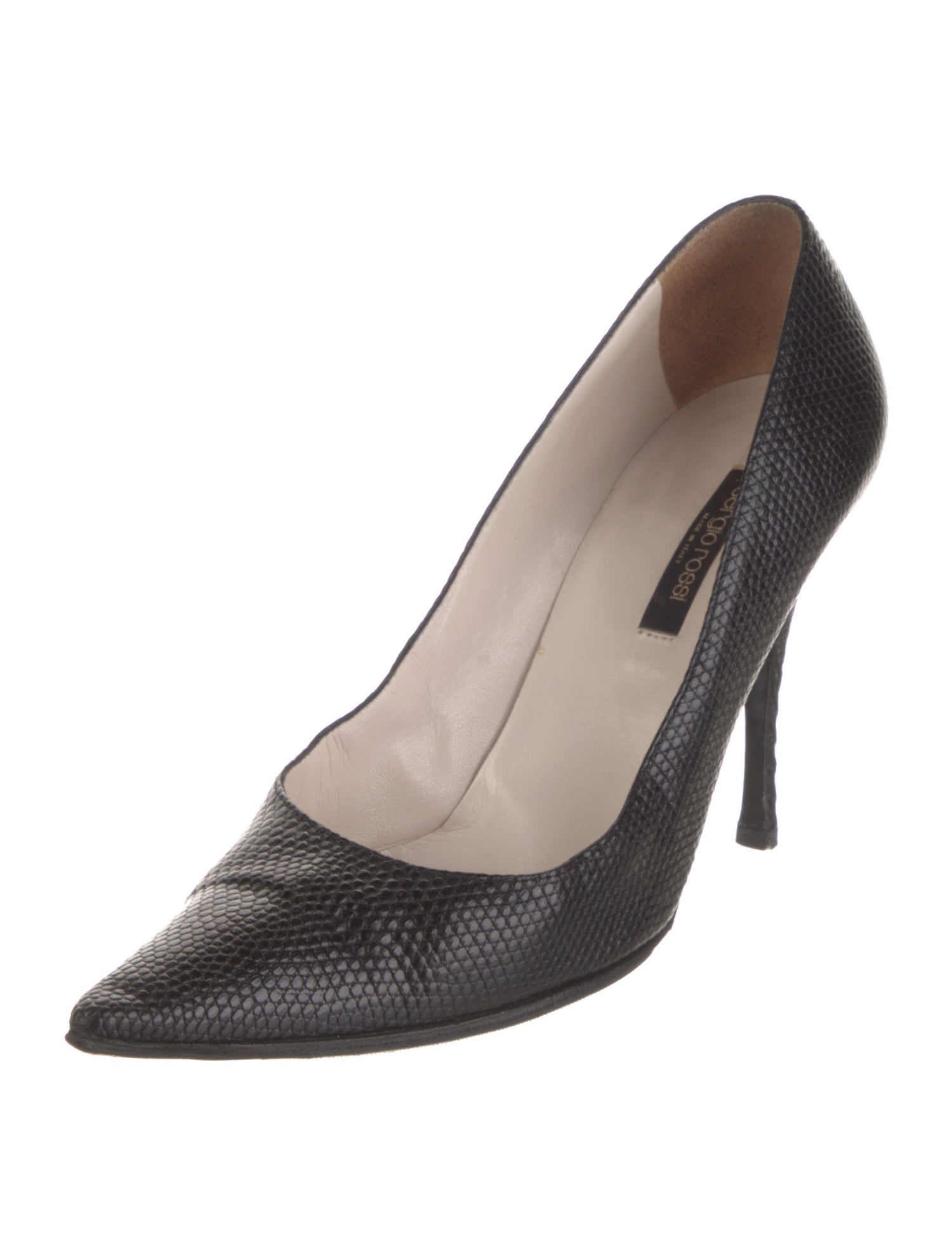 Sergio Rossi Leather Pumps