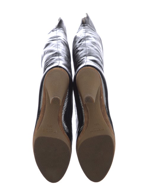 Sergio Rossi Patent Leather Boots