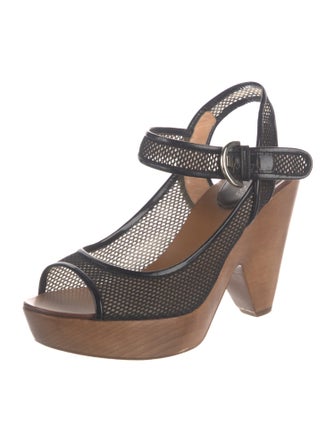 Sergio Rossi Mesh Sandals