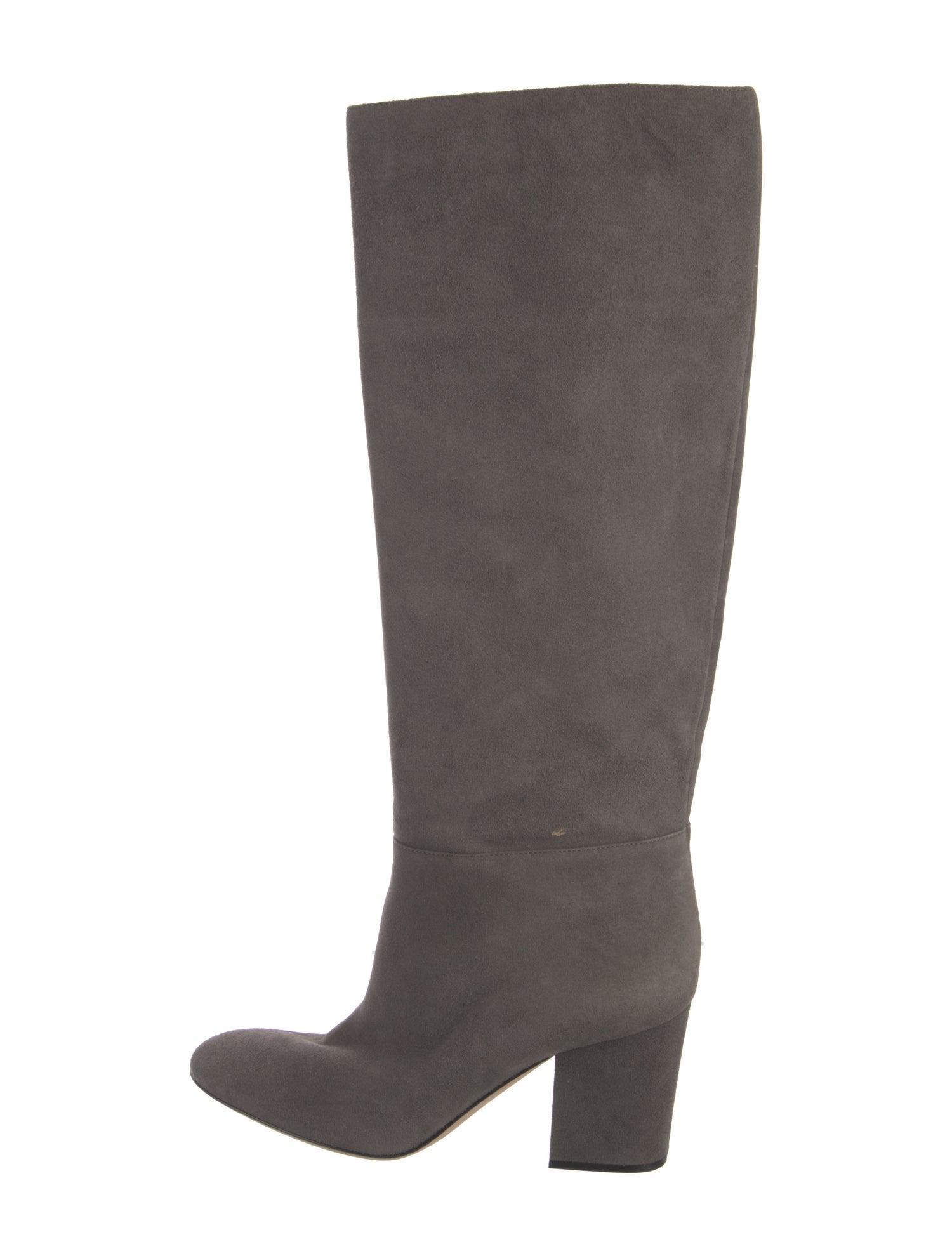 Sergio Rossi Suede Riding Boots