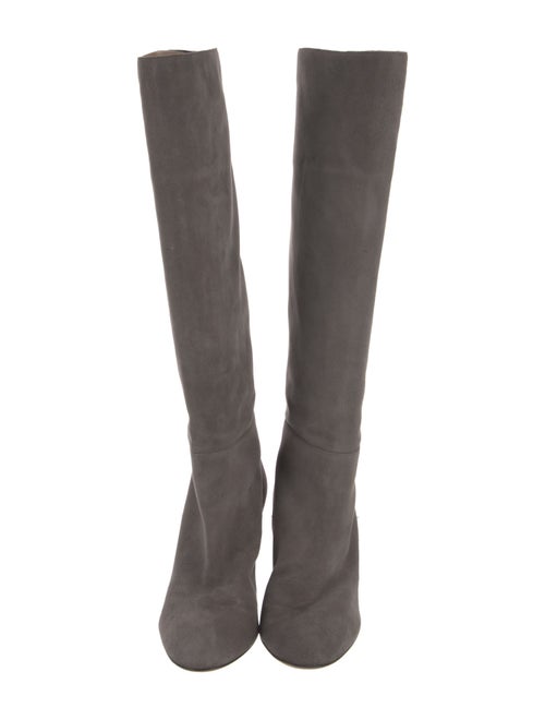 Sergio Rossi Suede Riding Boots