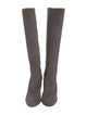 Sergio Rossi Suede Riding Boots