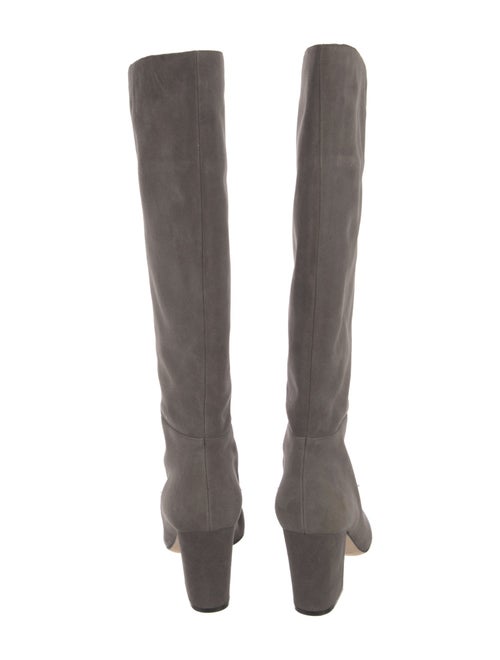 Sergio Rossi Suede Riding Boots