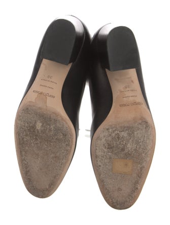 Sergio Rossi Leather Riding Boots