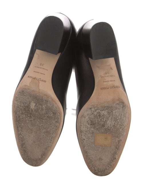 Sergio Rossi Leather Riding Boots