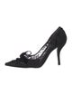 Sergio Rossi Lace Lace Pattern Pumps