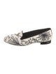 Sergio Rossi Canvas Printed Loafers