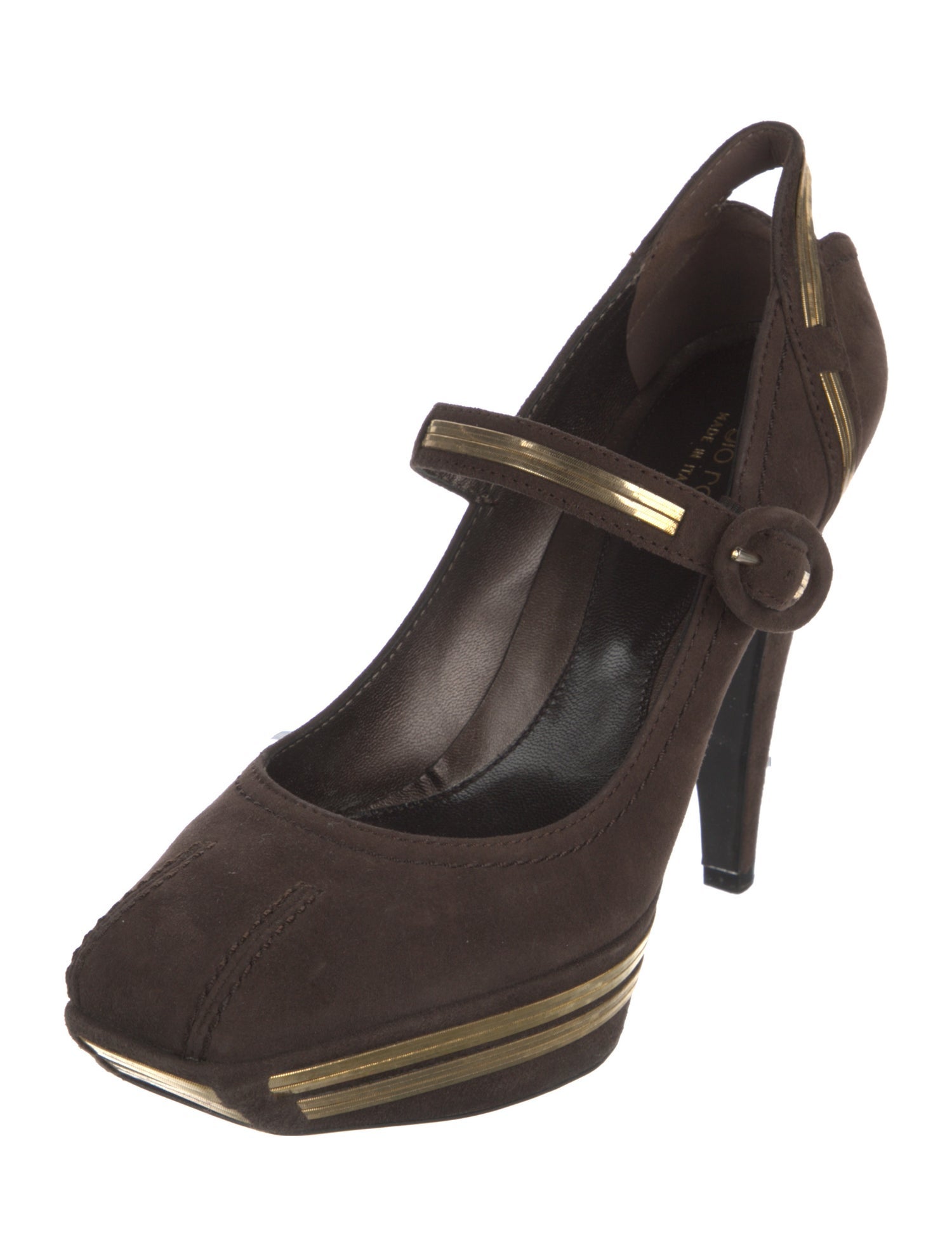 Sergio Rossi Suede Pumps