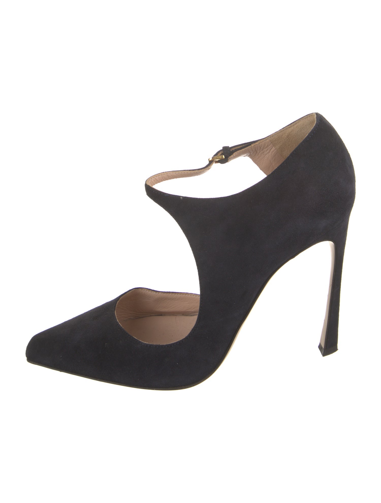 Sergio Rossi Suede D'Orsay Pumps