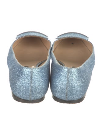 Sergio Rossi Glitter Flats