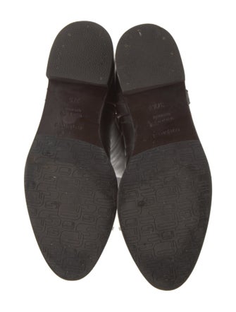 Sergio Rossi Leather Riding Boots